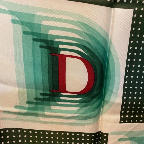 Christian Dior Scarf 30 1/2 by 301/2 - Picture 8 of 8
